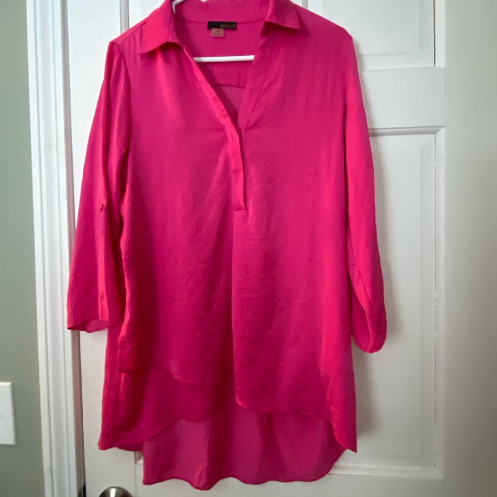 Renuar Vibrant Pink Blouse